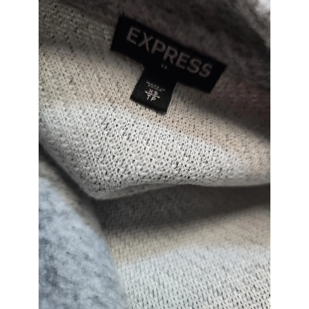 Express Women's Gray‎ Jacket XS Open
